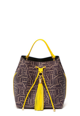 Кожена чанта с лого